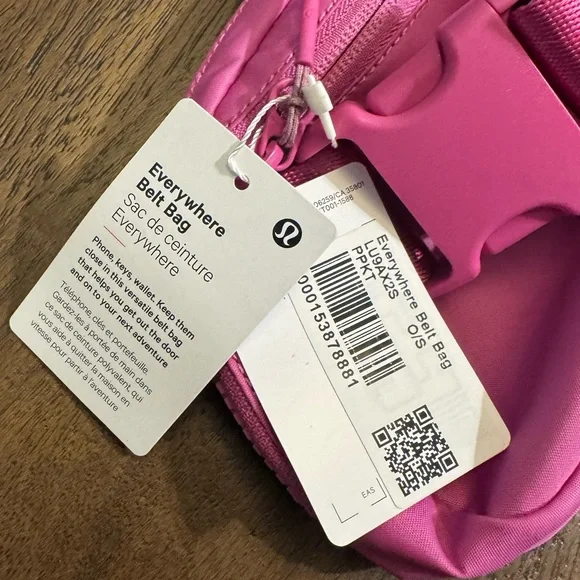 Lululemon Athletica Pink Everywhere Belt Bag - Picture 2 of 4